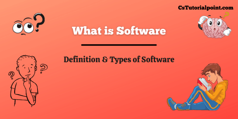 What is Software? Definition & Types of Software