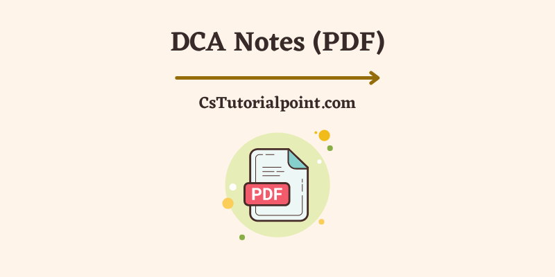 DCA Notes