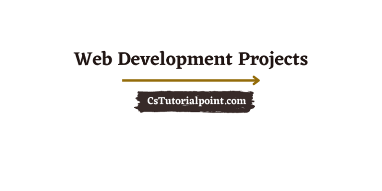 Best Web Development Projects For Beginners